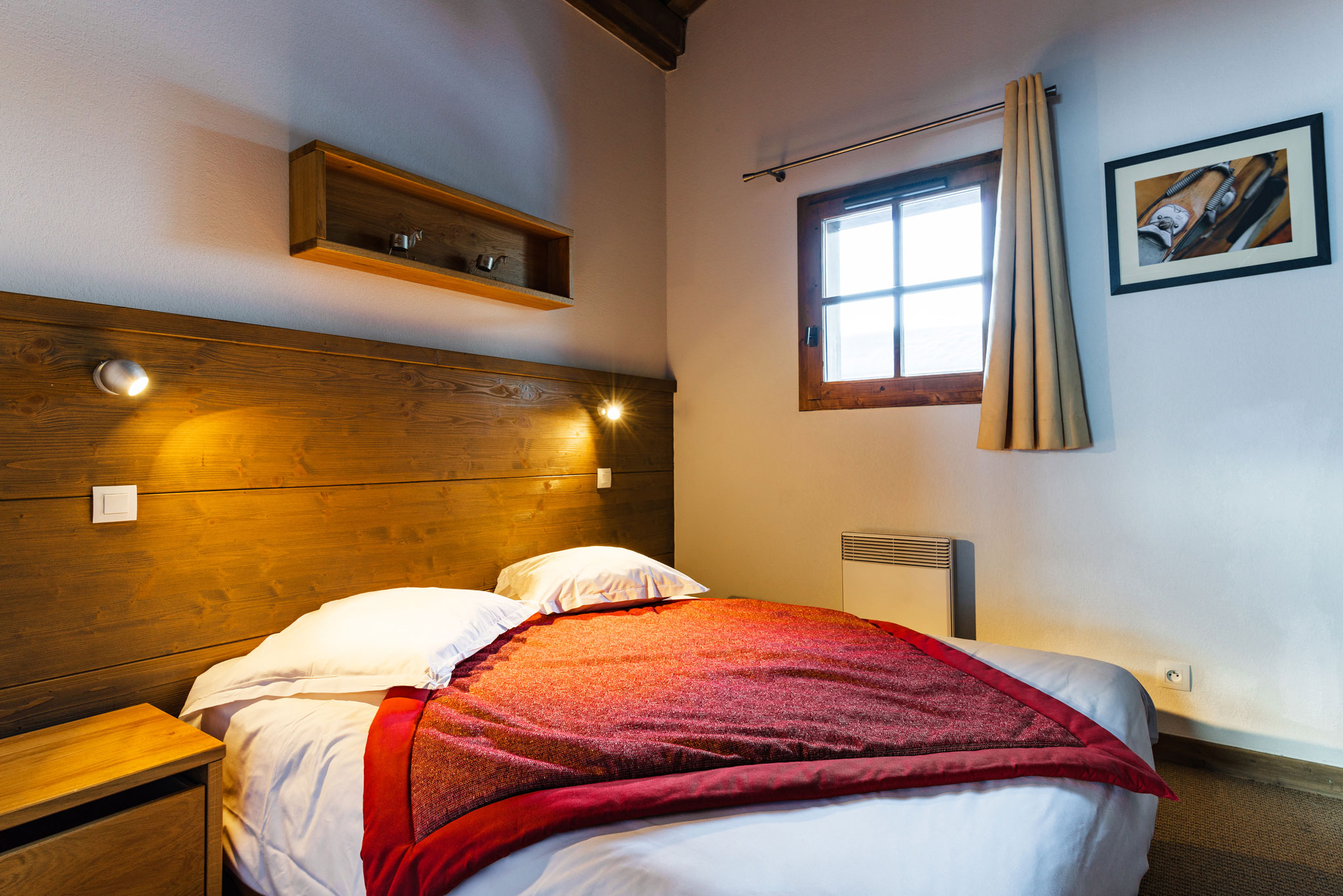 Chalets d'Edelweiss La Plagne Double bed