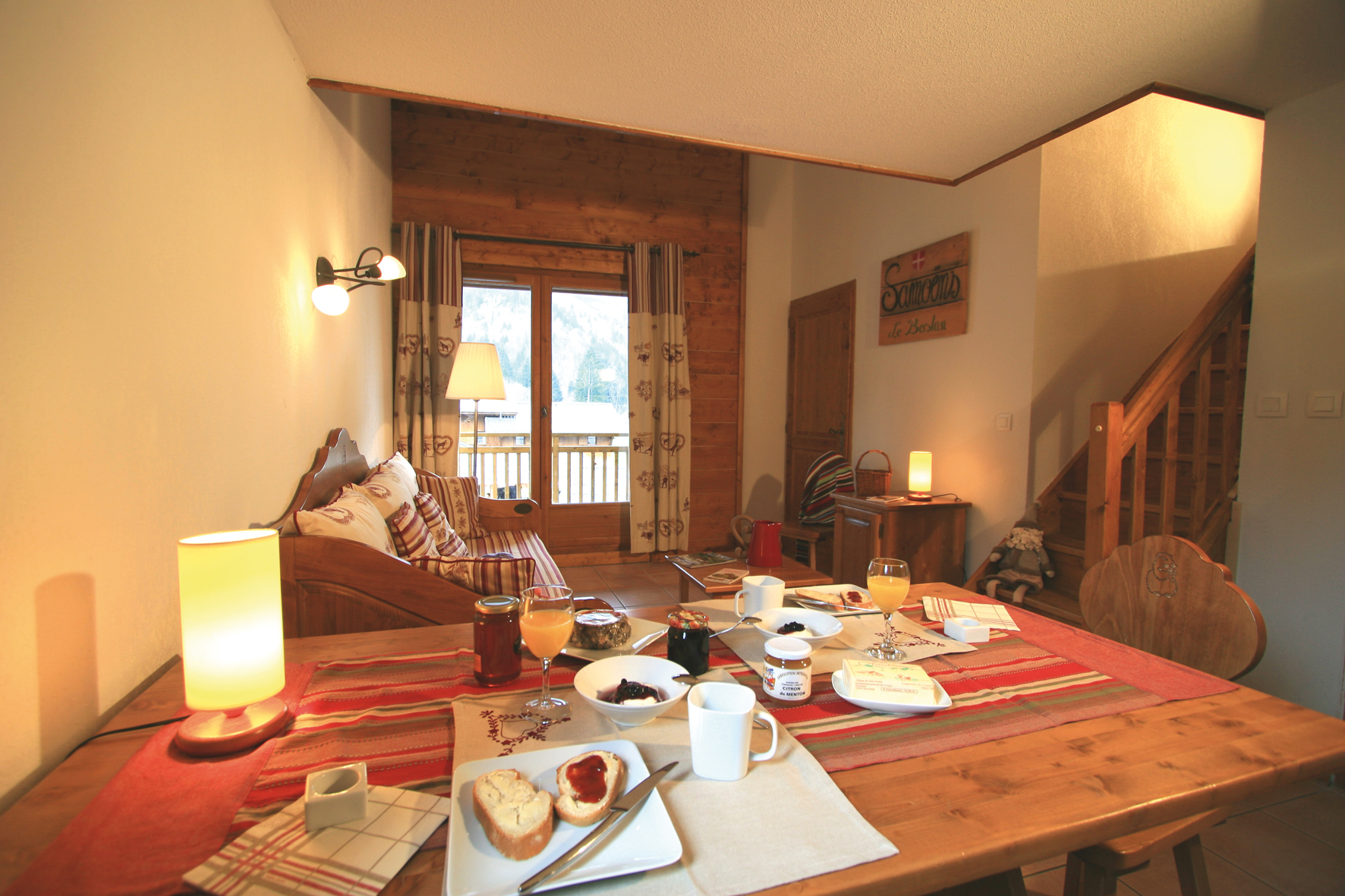 Main Room At Les Fermes De Samoens