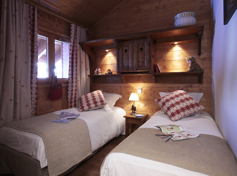 Twin Beds-Les Fermes de Meribel-Meribel-France