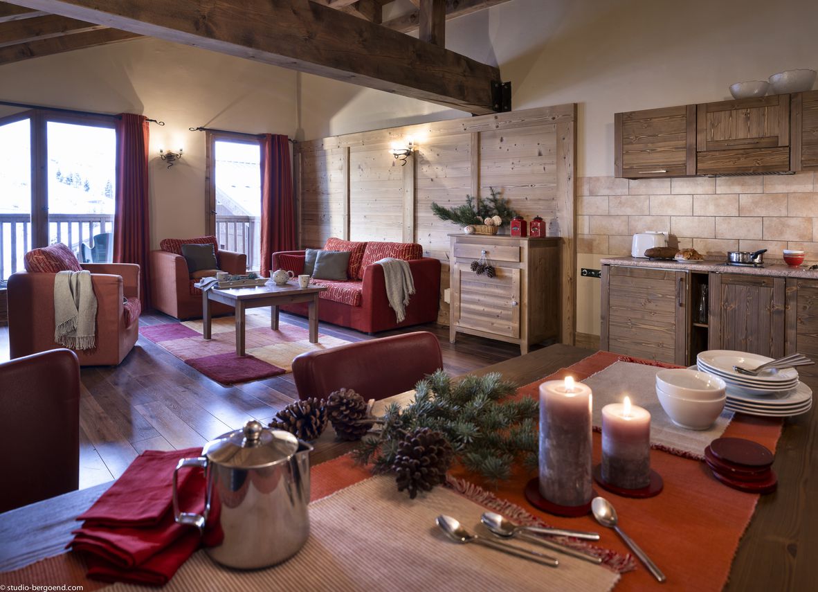 Le Hameau de la Sapiniere Les Menuires 2 bed 4