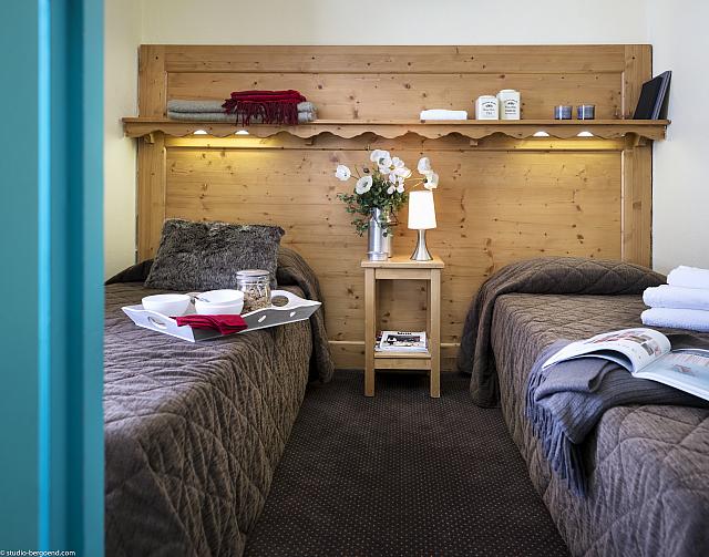 Residence Cheval Blanc Val Thorens Twin Beds