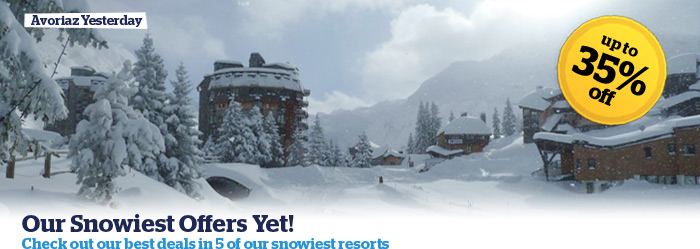 Our Best Offers on Ski Accommodation