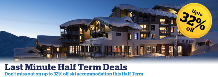 Half Term Ski Accommodation