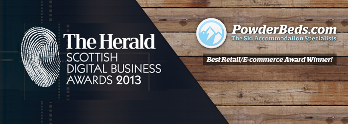 The Herald Scottish Digital Business Award Winner - PowderBeds 