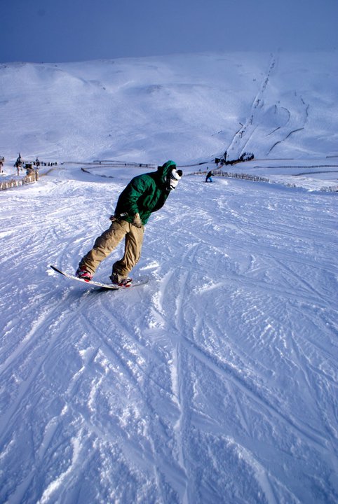 Incredible snow in Glenshee, we were well and truly spoilt on our first day of the season skiing!