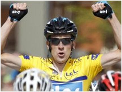 Bradley Wiggins takes the win at the Tour de France warm up. 