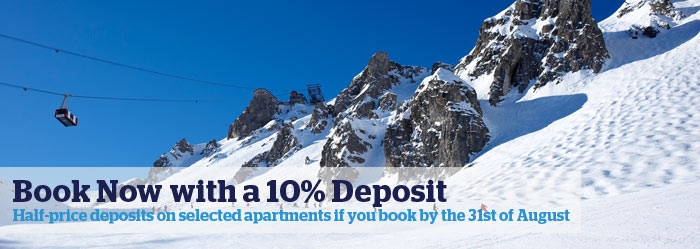 Book Now with a 10% Deposit