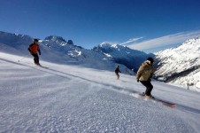 Carving in Argentiere