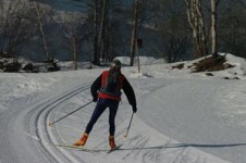 The Méribel/La Tania ski areas are linked over to Courchevel and offer a Nordic skiing area of 90km