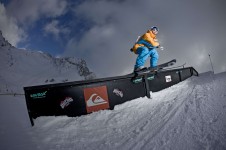 Freestyle event in La Plagne above Les Coches