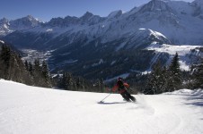 Carving in Les Houches