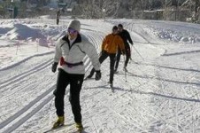 Cross country skiing in Tignes is a great way to see the beautiful mountain landscape