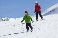 Valmorel offers a fantastic number of easy cruising runs for intermediates 