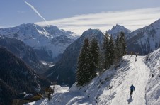 Gentle Skiing in Champagny-en-Vanoise, France