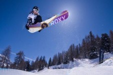 Getting some air at Champagny-en-Vanoise, France