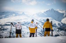 Les Arcs offers experts some superb off piste opportunities 