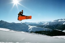 Klosters is an awesome resort for snowboarding