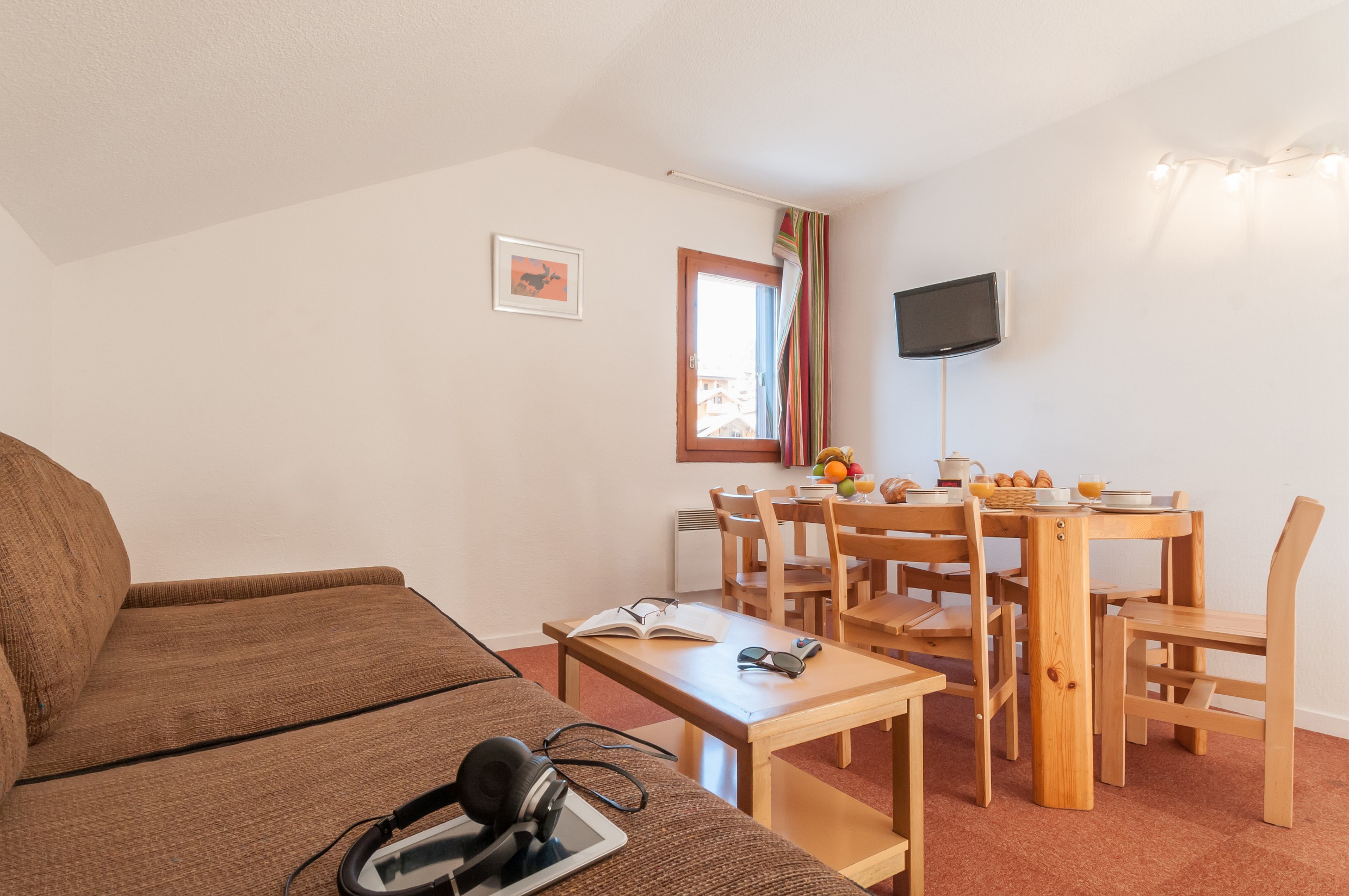 Living Room-Les Ravines-Meribel-France