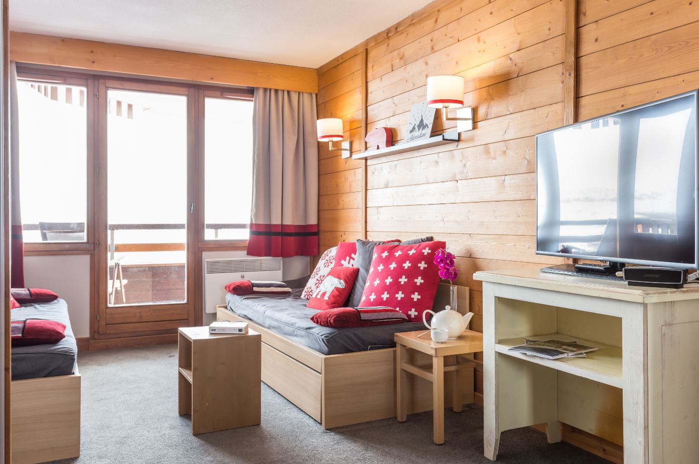 One bedroom apartment, Résidence L'Ours Blanc, Alpe d'Huez