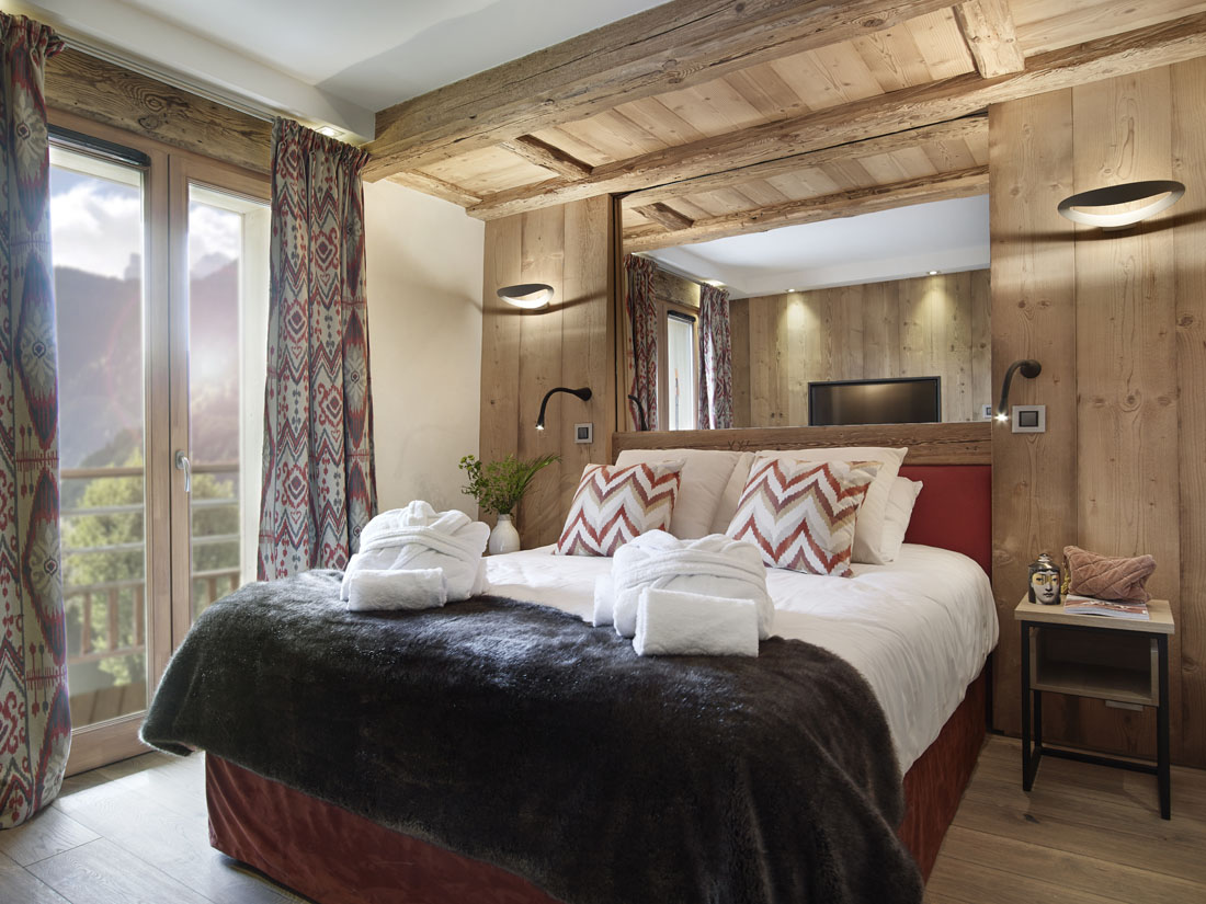 Double bedroom Residence Alexane MGM Samoens