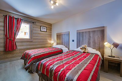 White Pearl Lodge CGH La Plagne  bedroom