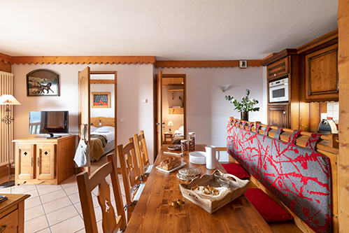 Les Arcs, Arc 1800, Le Roselend, 3 Bedroom sleep 8