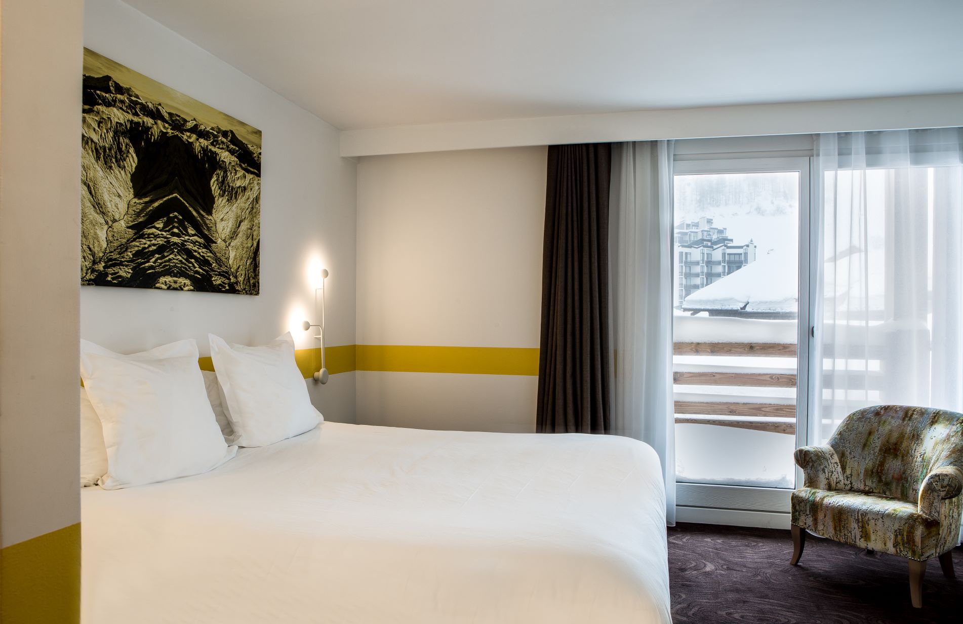 Suite Ormelune Room, Hotel Ormelune, Val d'Isere, image;Gilles Trilliard