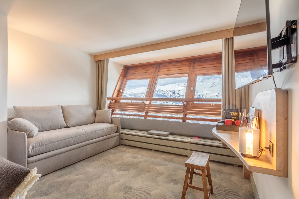 La Cachette Les Arcs Quad Room