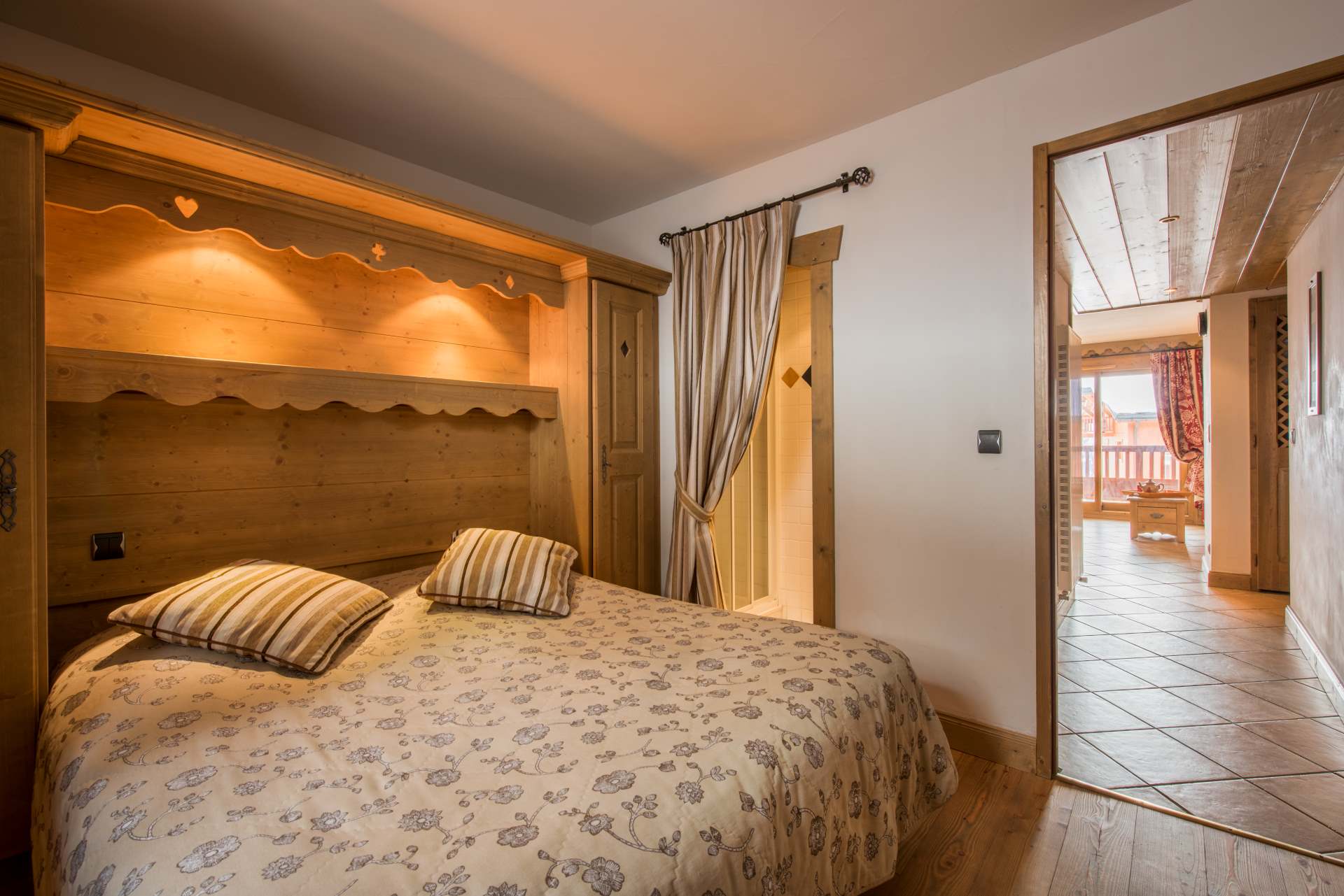 La Rosiere, CGH, Les Cimes Blanches, bedroom