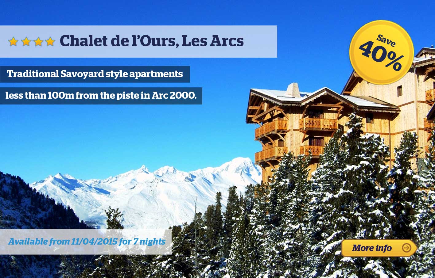 Chalet de Lours offer