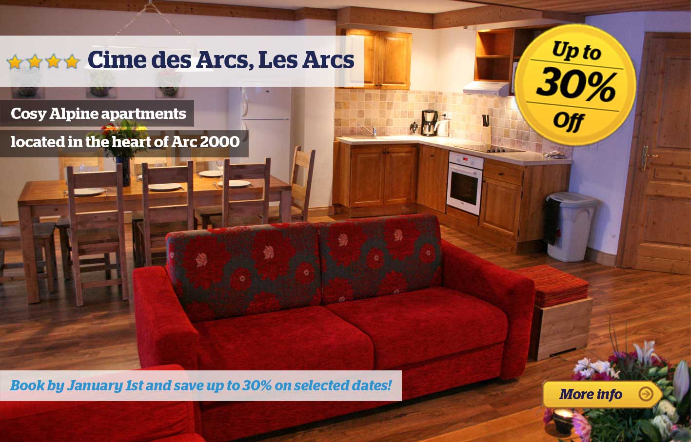 Cime des arc Easter Offer